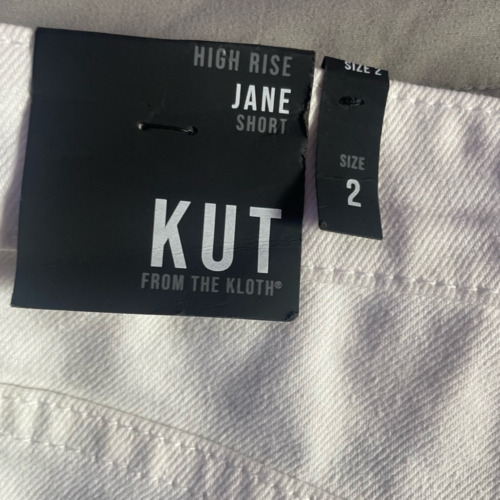 NWT KUT FROM THE KLOTH Jane High Rise Shorts - Picture 9 of 16